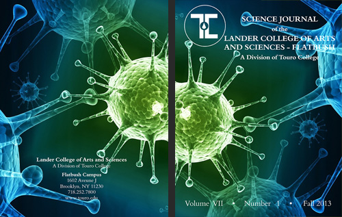 The Science Journal - Volume VII - Number 1 - Fall 2013