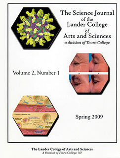 The Science Journal Volume 2, Number 1 Spring 2009