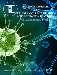 The Science Journal - Volume VII - Number 1 - Fall 2013