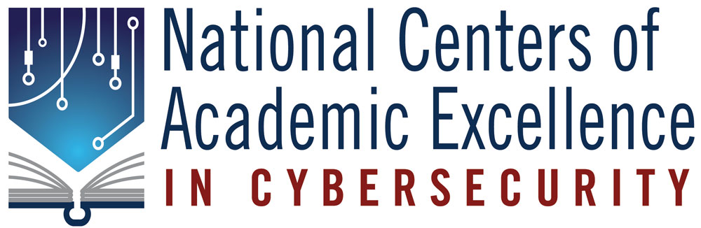 Seal stating Center of Academic Excellence in Cybersecurity