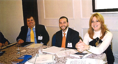 From L-R: Mr. Martin Friedlander, Esq.; Rabbi Jeremy Stern, ‎Executive Director at the Organization for the Resolution of Agunot (ORA); and Lisa Twerski, LCSW as featured panelists on "Domestic Violence: Family Problem or Societal Responsibility?" during "The Jewish Community Confronts Violence and Abuse" international conference on December 1, 2014.