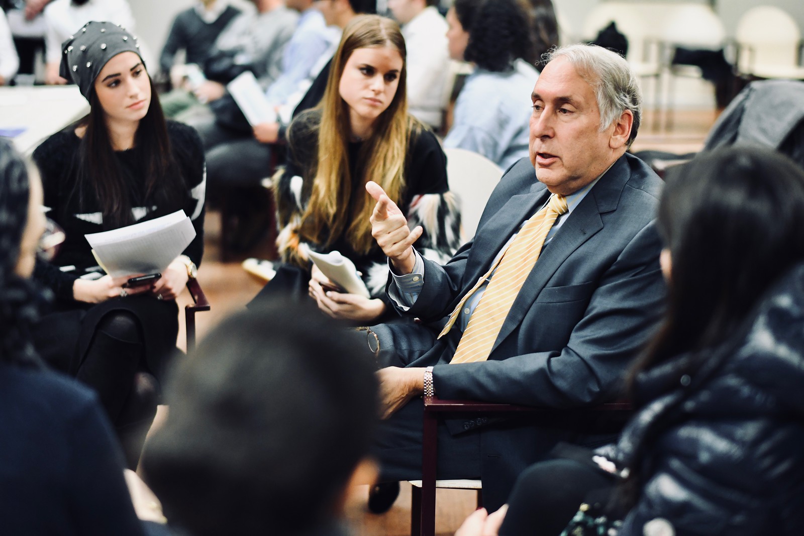 Each year, Touro College brings deans and faculty members on a tour of its undergraduate schools to share their knowledge, stopping at schools including the Lander College for Men in Queens, Lander College for Women in Manhattan and Lander College of Arts and Sciences in Brooklyn. 